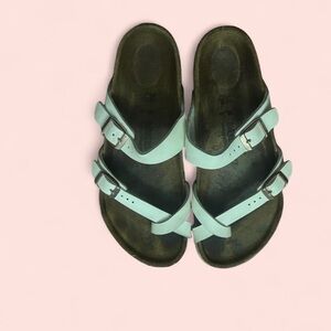 Birkenstock white Kids Double Strap Sandals